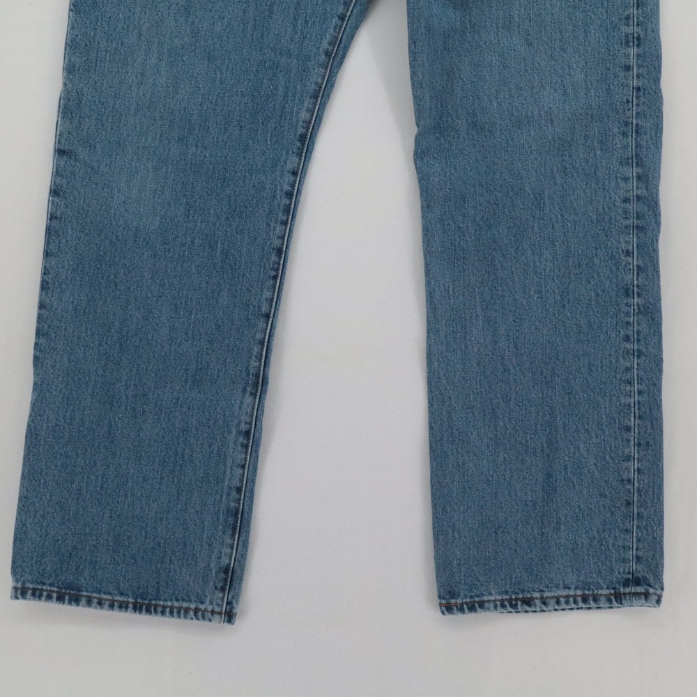 Vintage 90s Levi's 501 Mens 36x30 (31) Blue Straight Leg Button Fly Jeans 0193 - Picture 8 of 14